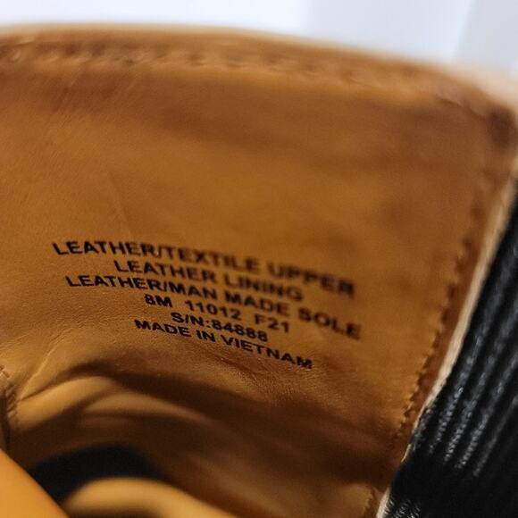 NEW Tory Burch Chelsea Ankle Boots Sz 8 Leather Slip On Camel Brown Comfort - Picture 10 of 12